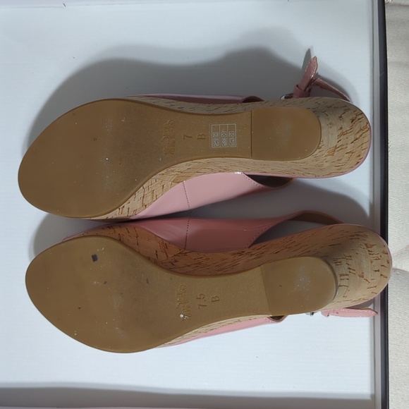 Coach Light Pink Wedges - Picture 7 of 8
